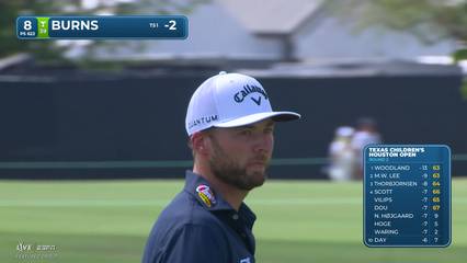Sam Burns | Round 2 | 8th hole | Shot 4 | 2026 Texas Children's