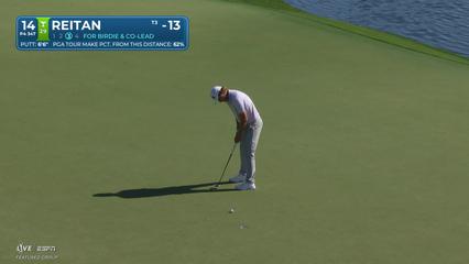 Kristoffer Reitan | Round 4 | 14th hole | Shot 3 | 2026 Truist Championship