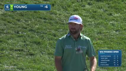 Cameron Young | Round 3 | 6th hole | Shot 5 | 2026 WM Phoenix Open