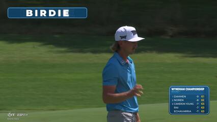 Jake Knapp | Round 1 | 6th hole | Shot 3 | 2025 Wyndham