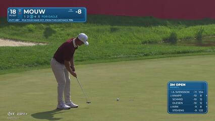 William Mouw | Round 2 | 18th hole | Shot 4 | 2025 3M Open