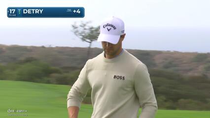 Thomas Detry | Round 2 | 17th hole | Shot 5 | 2025 Genesis