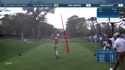 Jacob Bridgeman | Round 1 | 15th hole | Shot 1 | 2026 THE PLAYERS