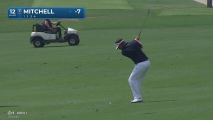 Keith Mitchell | Round 1 | 12th hole | Shot 2 | 2025 Valero
