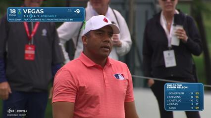 Jhonattan Vegas | Round 2 | 18th hole | Shot 4 | 2025 THE CJ CUP