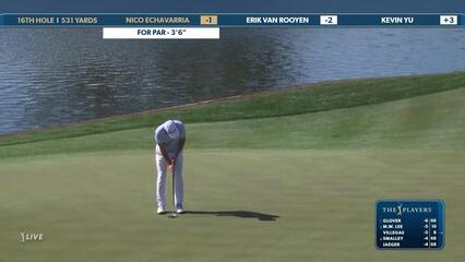 Nico Echavarria | Round 1 | 16th hole | Shot 5 | 2025 THE PLAYERS