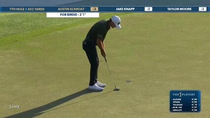 Austin Eckroat | Round 1 | 7th hole | Shot 3 | 2025 THE PLAYERS
