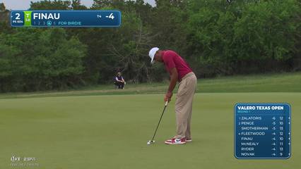 Tony Finau | Round 1 | 2nd hole | Shot 4 | 2026 Valero
