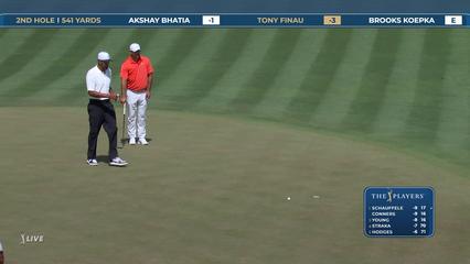 Tony Finau | Round 2 | 2nd hole | Shot 4 | 2026 THE PLAYERS