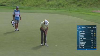 Miguel Angel Jiménez | Round 1 | 15th hole | Shot 4 | 2025 Rogers Charity