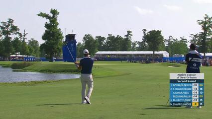 Kevin Chappell | Round 2 | 16th hole | Shot 2 | 2025 Zurich Classic