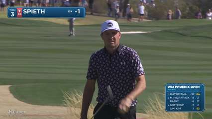 Jordan Spieth | Round 2 | 3rd hole | Shot 4 | 2026 WM Phoenix Open