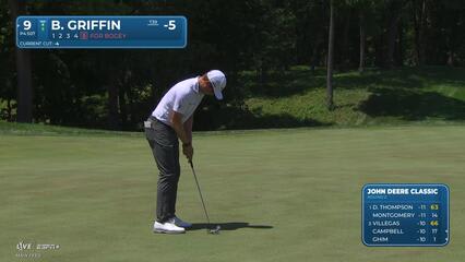 Ben Griffin | Round 2 | 9th hole | Shot 6 | 2025 John Deere