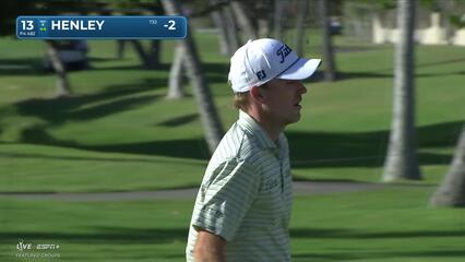 Russell Henley | Round 1 | 13th hole | Shot 4 | 2025 Sony Open