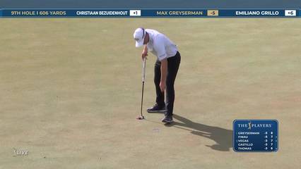 Max Greyserman | Round 1 | 9th hole | Shot 5 | 2026 THE PLAYERS