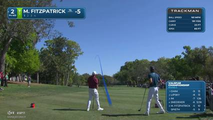 Matt Fitzpatrick | Round 2 | 2nd hole | Shot 1 | 2026 Valspar