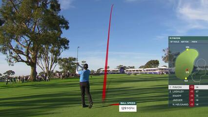 Matthieu Pavon | 2024 Farmers | Round 4 | 15th hole | Shot 2