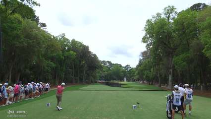 Viktor Hovland | Round 4 | 4th hole | Shot 1 | 2026 RBC Heritage