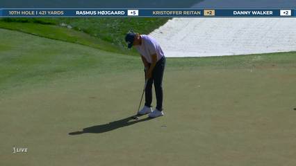 Kristoffer Reitan | Round 2 | 10th hole | Shot 5 | 2026 THE PLAYERS