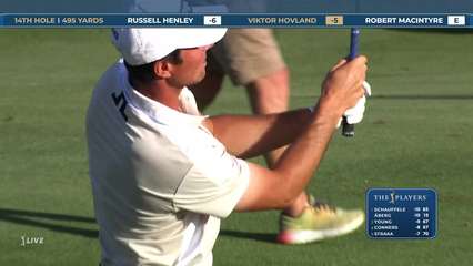Viktor Hovland | Round 2 | 14th hole | Shot 2 | 2026 THE PLAYERS