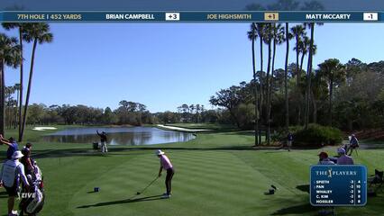 Joe Highsmith | Round 1 | 7th hole | Shot 1 | 2025 THE PLAYERS