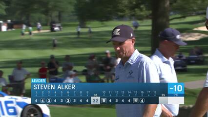 Steven Alker | Round 4 | 16th hole | Shot 4 | 2025 Kaulig Co. Championship