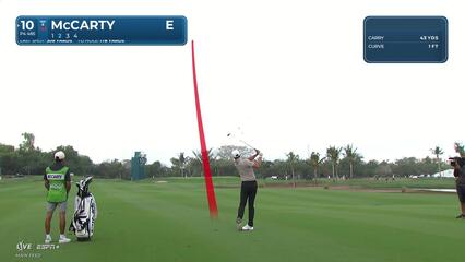 Matt McCarty | Round 1 | 10th hole | Shot 2 | 2025 Mexico Open