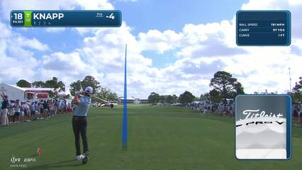 Jake Knapp | Round 2 | 18th hole | Shot 1 | 2026 Texas Children's