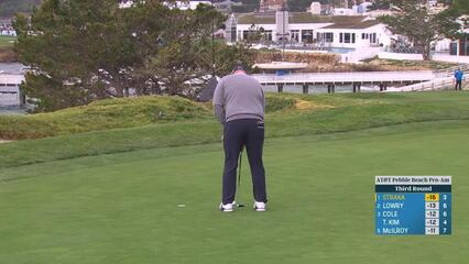 Sepp Straka | Round 3 | 4th hole | Shot 5 | 2025 AT&T Pebble Beach