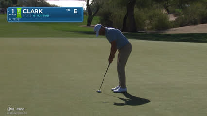 Wyndham Clark | Round 1 | 1st hole | Shot 4 | 2026 WM Phoenix Open
