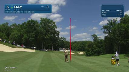 Jason Day | Round 1 | 5th hole | Shot 2 | 2025 John Deere