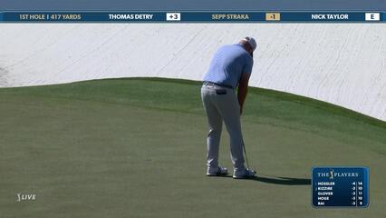 Sepp Straka | Round 1 | 1st hole | Shot 3 | 2025 THE PLAYERS