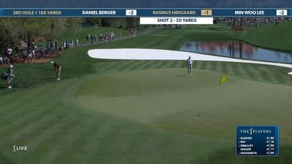 Rasmus Hojgaard | Round 1 | 3rd hole | Shot 2 | 2025 THE PLAYERS