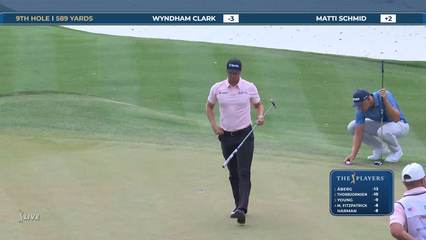 Wyndham Clark | Round 4 | 9th hole | Shot 4 | 2026 THE PLAYERS