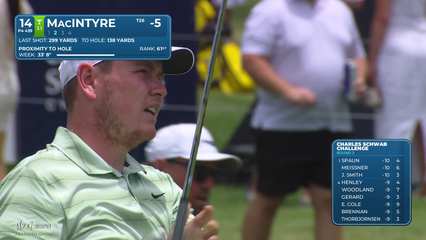 Robert MacIntyre | Round 3 | 14th hole | Shot 2 | 2026 Charles Schwab