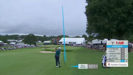 Shane Lowry | Round 3 | 3rd hole | Shot 2 | 2025 TOUR Championship