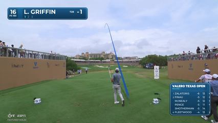 Lanto Griffin | Round 1 | 16th hole | Shot 1 | 2026 Valero