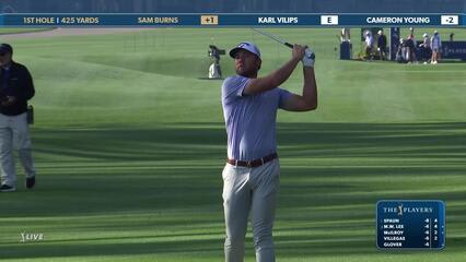 Sam Burns | Round 2 | 1st hole | Shot 2 | 2025 THE PLAYERS