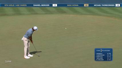 Max Homa | Round 1 | 5th hole | Shot 3 | 2026 THE PLAYERS