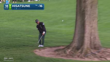 Ryo Hisatsune | Round 4 | 18th hole | Shot 3 | 2026 AT&T Pebble Beach