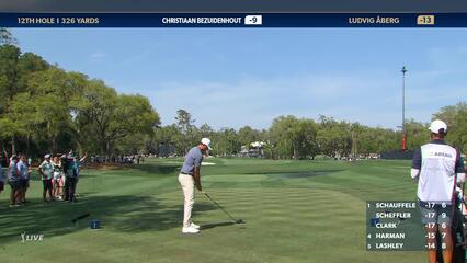 Ludvig Aberg | 2024 THE PLAYERS | Round 4 | 12th hole | Shot 1