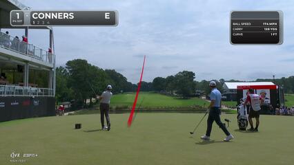 Corey Conners | Round 1 | 1st hole | Shot 1 | 2025 TOUR Championship