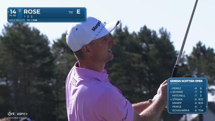 Justin Rose | Round 2 | 14th hole | Shot 1 | 2025 Genesis Scottish Open