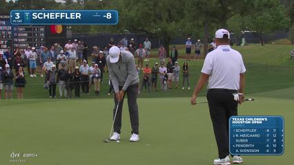 Scottie Scheffler | Round 2 | 3rd hole | Shot 5 | 2025 Houston Open