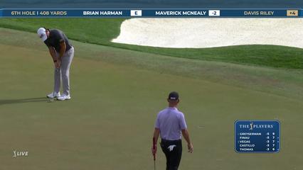 Davis Riley | Round 1 | 6th hole | Shot 4 | 2026 THE PLAYERS