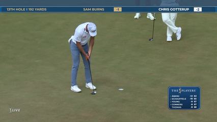 Sam Burns | Round 3 | 13th hole | Shot 3 | 2026 THE PLAYERS