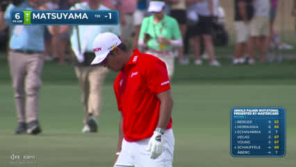 Hideki Matsuyama | Round 1 | 6th hole | Shot 3 | 2026 Arnold Palmer