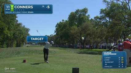 Corey Conners | Round 2 | 11th hole | Shot 1 | 2026 Valspar