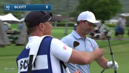 Adam Scott | Round 1 | 10th hole | Shot 2 | 2026 Sony Open