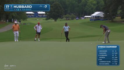 Mark Hubbard | Round 2 | 17th hole | Shot 3 | 2025 Wyndham